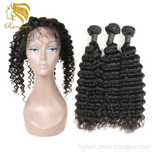 Alibaba Wholesale Original Real Peruvian Hair In UK, 360 Degree Closure Frontal Luxury Human Hair Products In UK